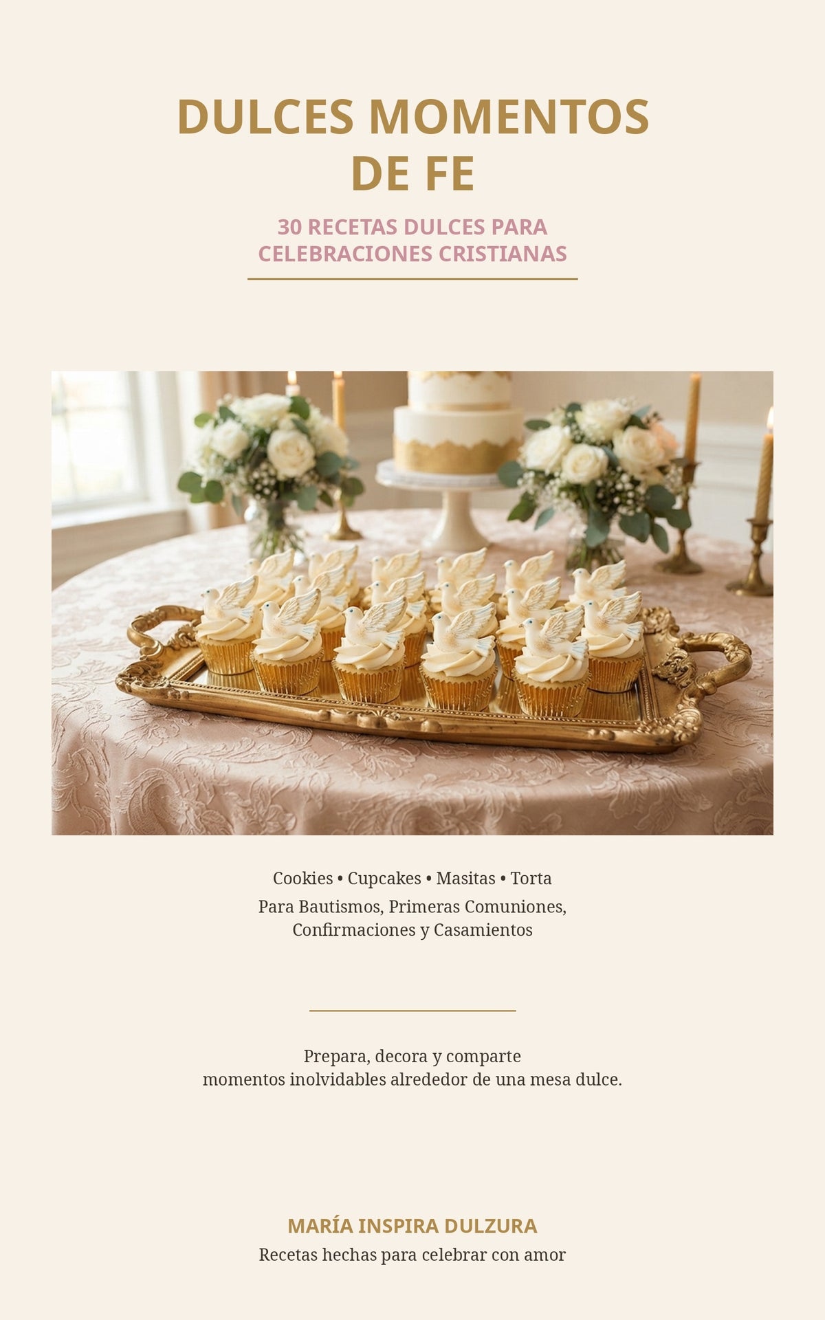 Dulces momentos de fe. 30 recetas